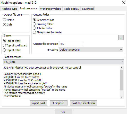 sheetcam tool library torchmate